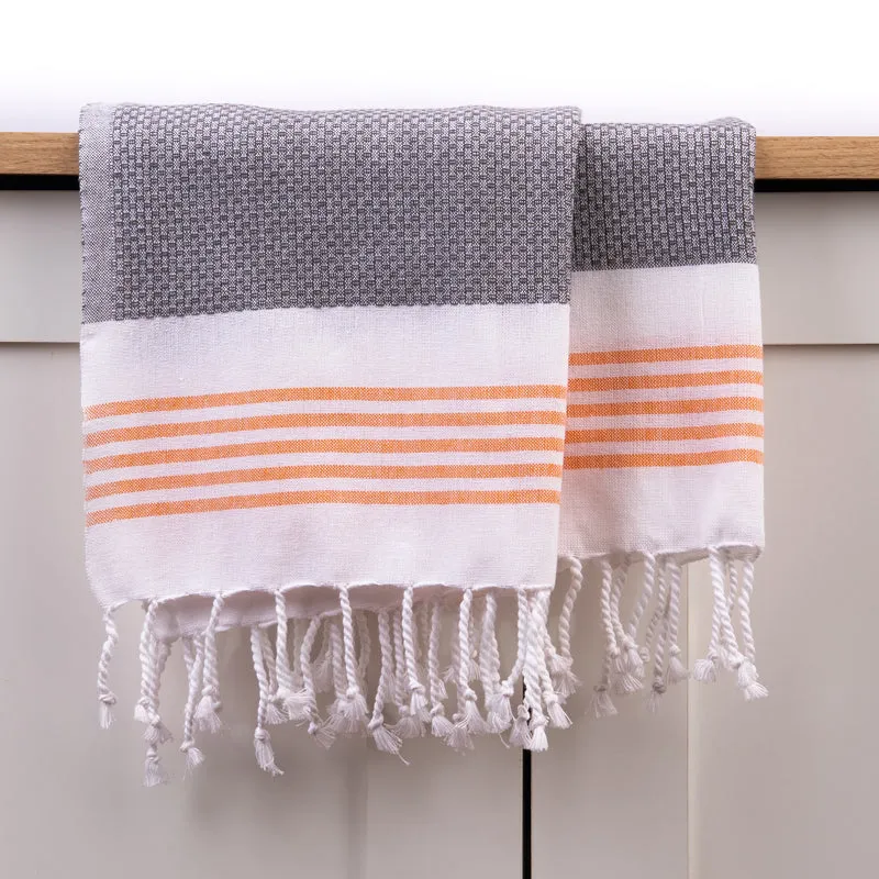 Cosy Kotty Bath Towel - Steel media 1