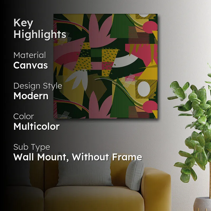 Abstract Petals Canvas Wall Art media 2