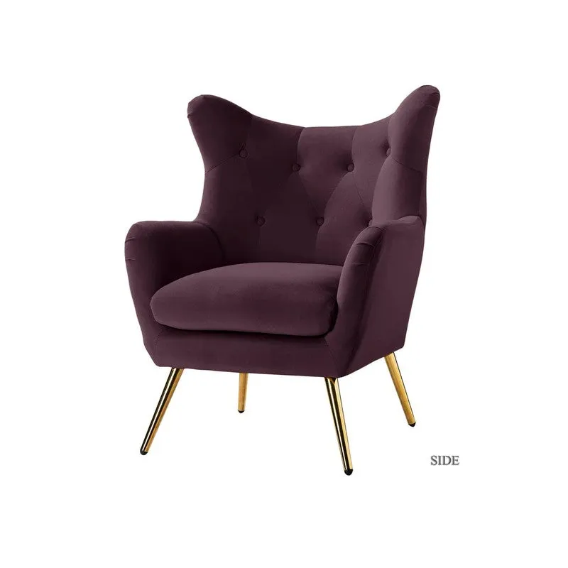Dawson Lounge Chair - Purple media 3