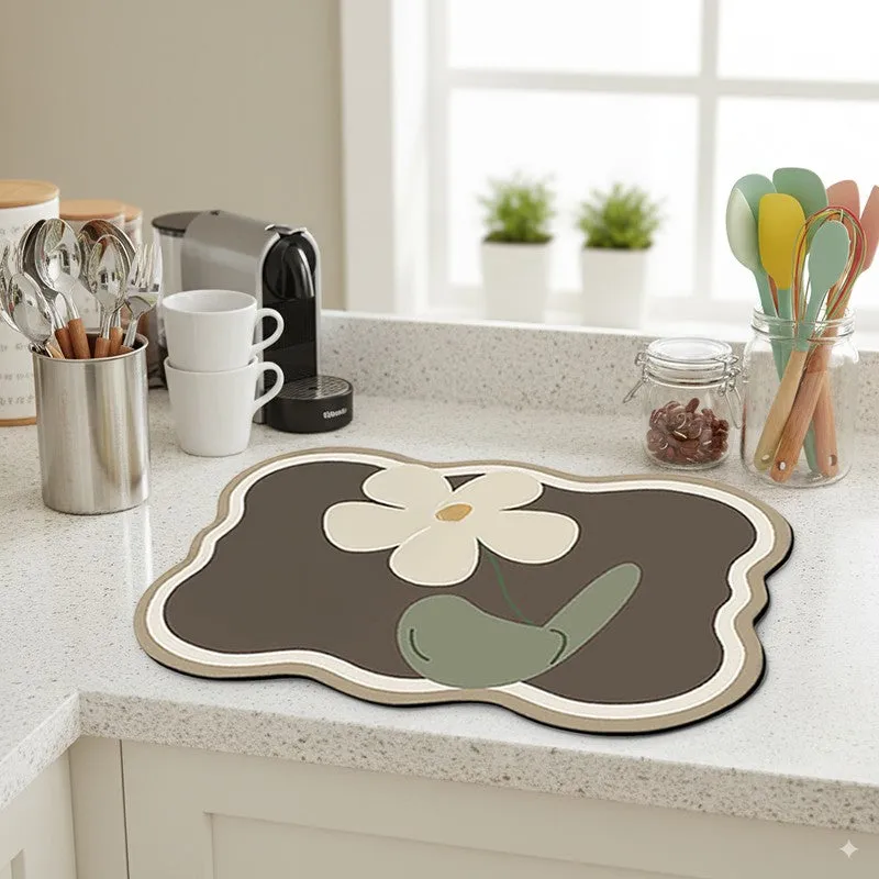 Sizzle Safe Dish Drying Mat media 1