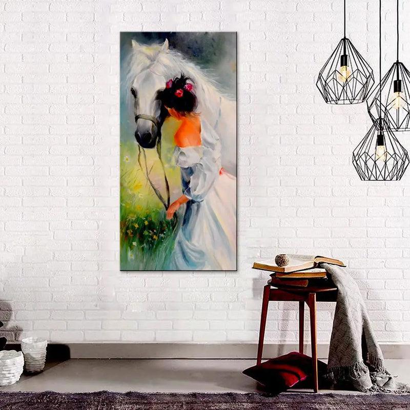 Serene Neigh Wall Painting