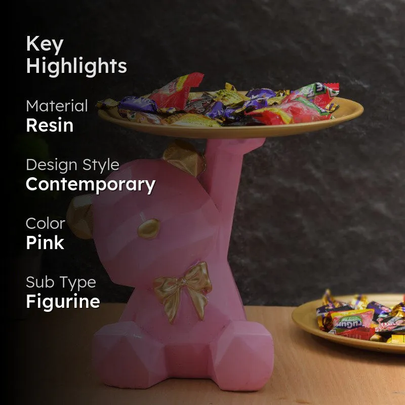 Mr Teddy Showpiece - Pink media 2