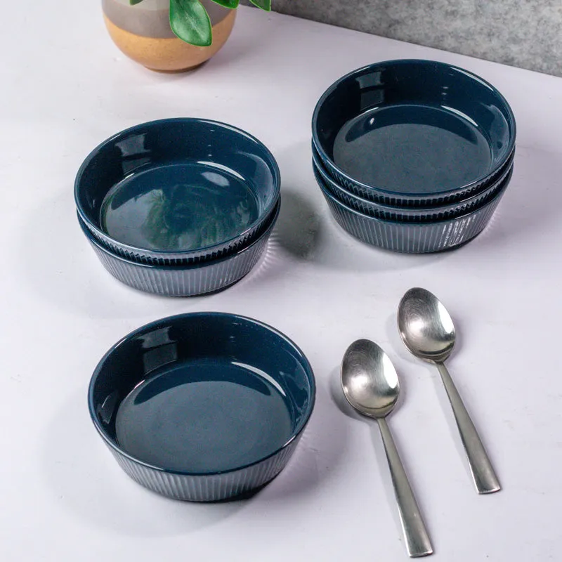 Draxel Snack Bowl(300 mL) - Set Of Six media 3