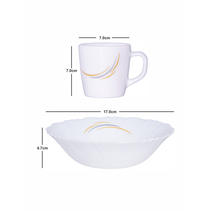 Cello Exto Stroke Tea & Snack Set - Five Piece Set media 5