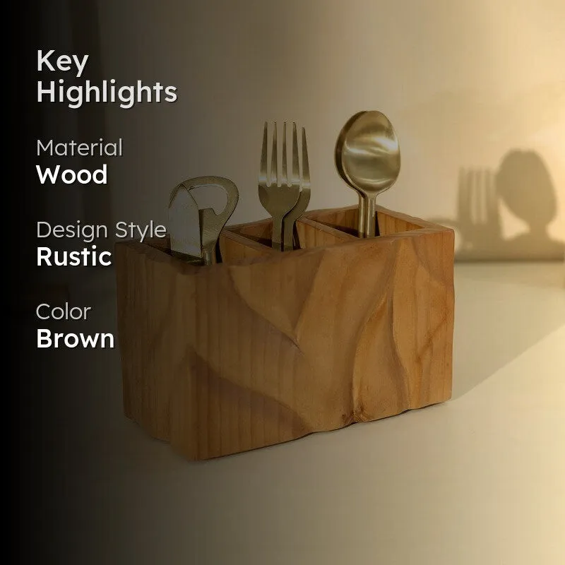 Mora Wooden Cutlery Holder media 2