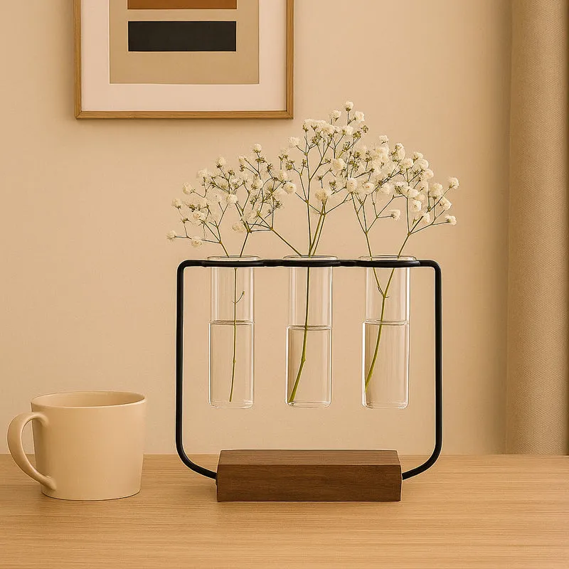 Vialscape Glass Planter With Stand - Four Piece Set media 3