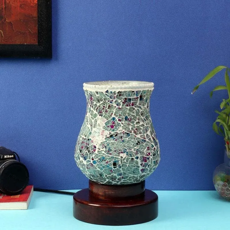 Acid Art Glass Table Lamp - Multicolor media 3
