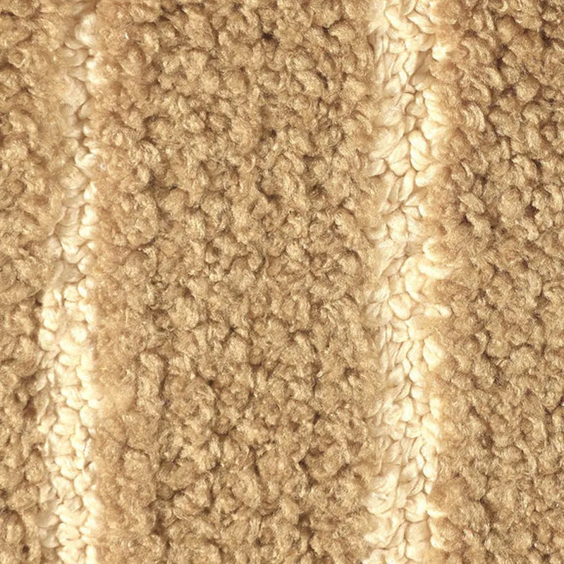 StripeEase Microfiber Bath Mats (Beige) - Set of Two media 3
