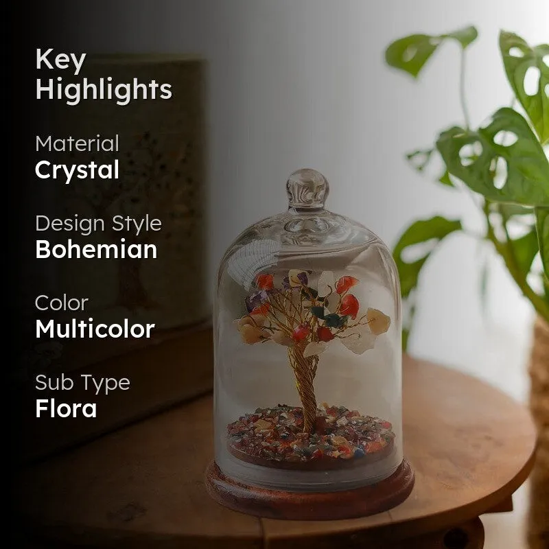 Tree Of Life Chrystal Showpiece media 2