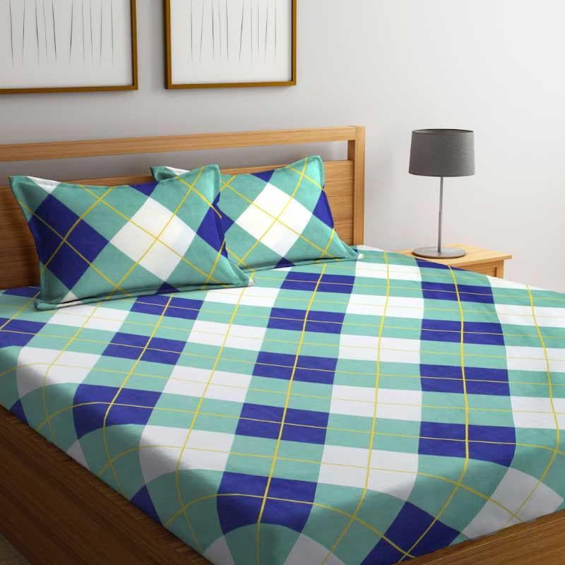 Makenna Printed Microfiber Bedsheet - 130 GSM media 3