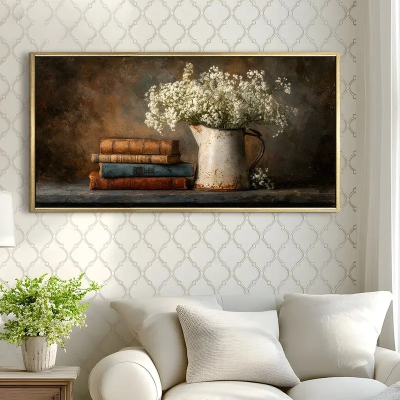Rustic Lullaby Canvas Wall Painting With Frame media 4