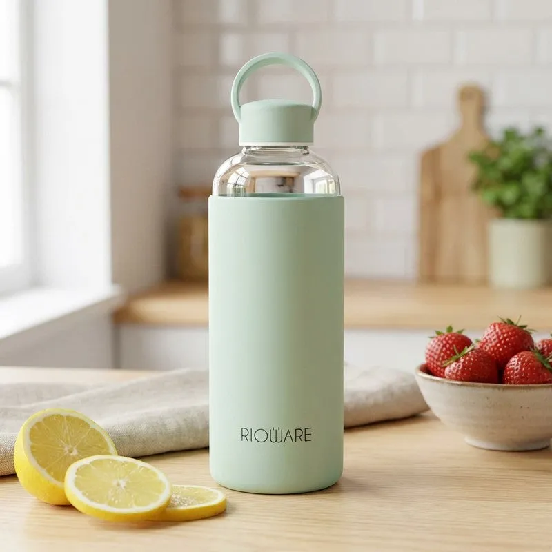 Rioware PastelSip Everyday Bottle (Green) - 750 mL media 1