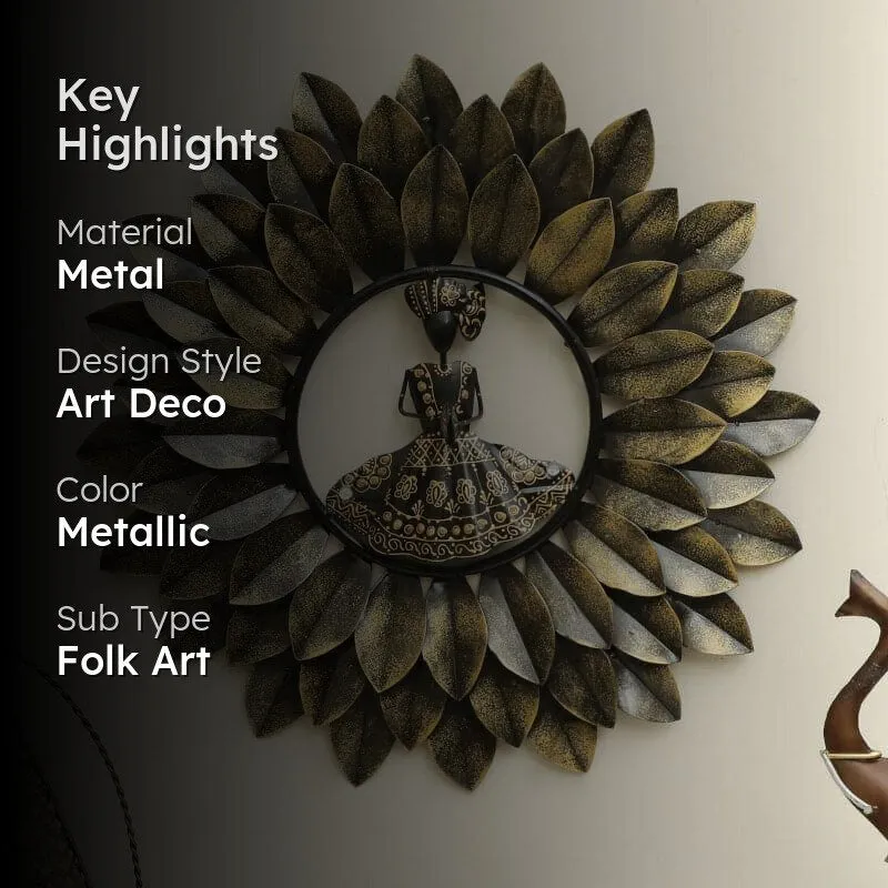 Alida Dance Metal Wall Accent media 2