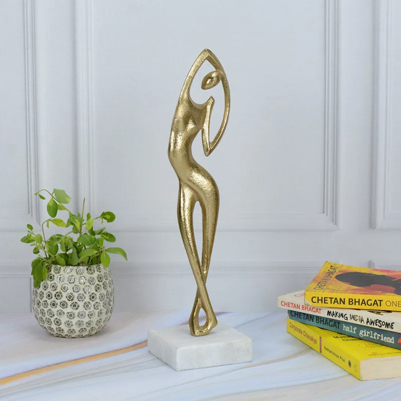 Stretch Shape Showpiece - Gold media 1