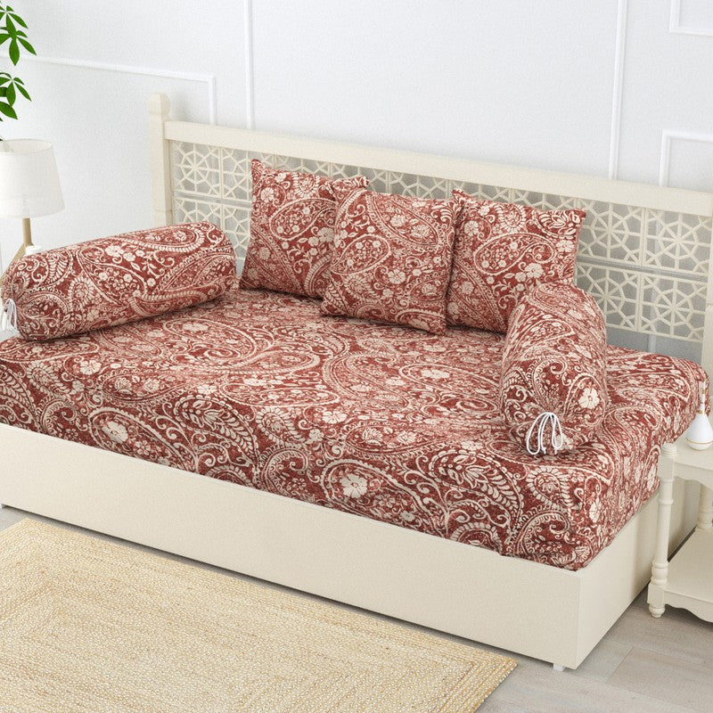 Diviora Ethnic Cotton Diwan Set - Six Piece Set