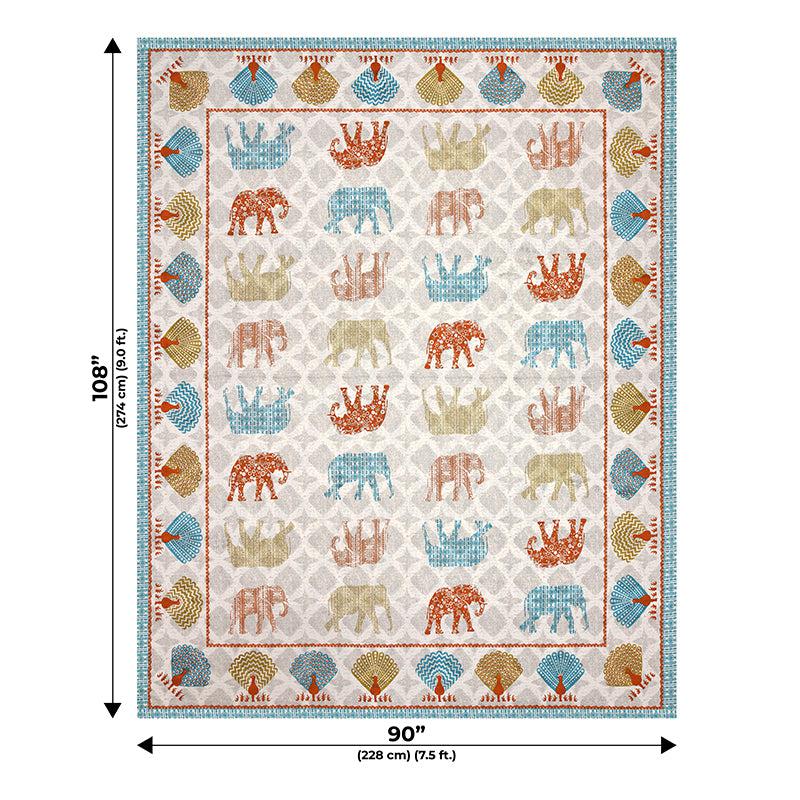 Gajendra Regal Cotton Bedsheet (Multicolor) - 180 TC media 5