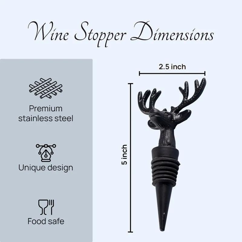 Noir Stag Stainless Steel Pourer - 8