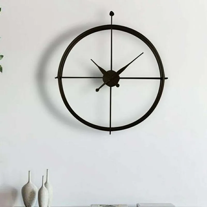 Viol Analog Metal Wall Clock media 3