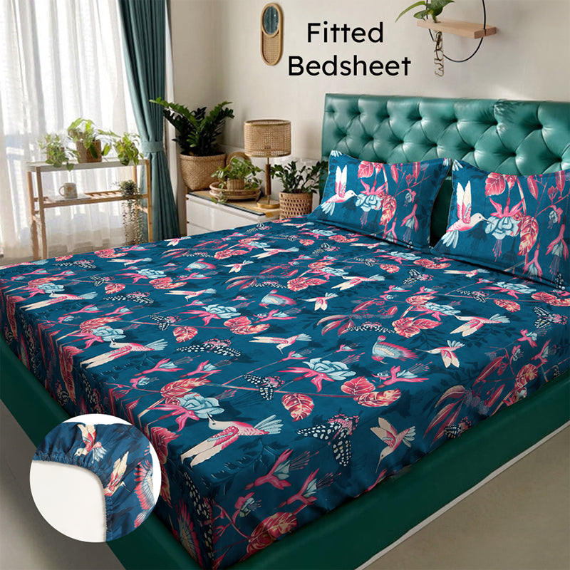 Evangeline Fitted Bedsheet - 180 GSM media 3