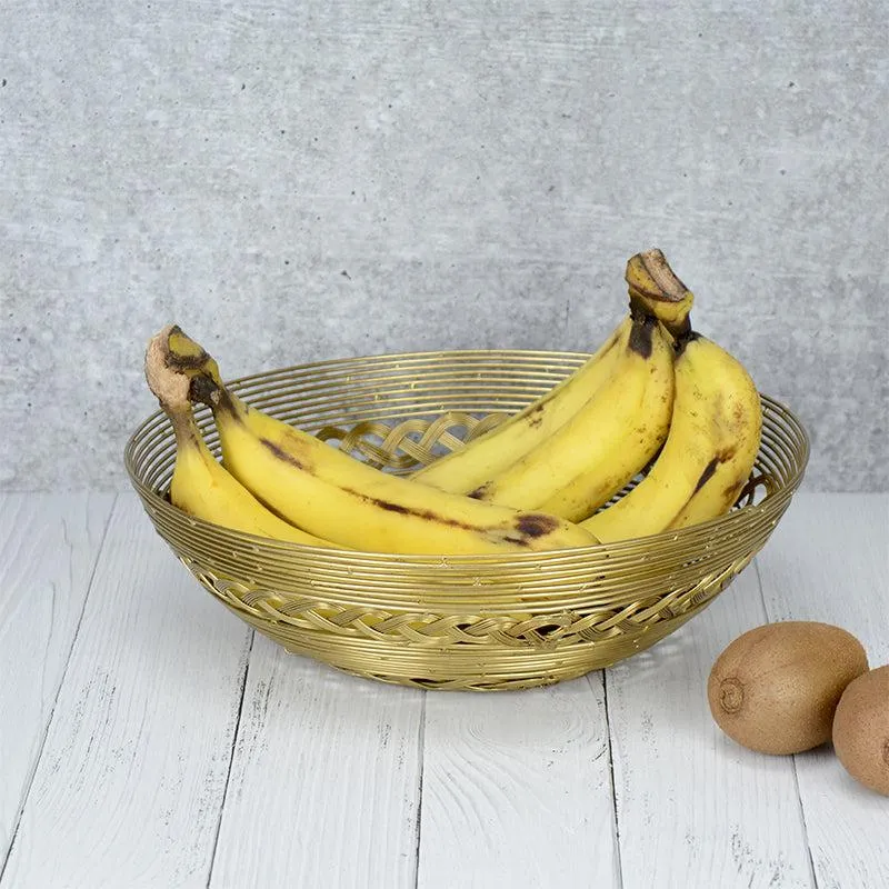 Belvo Fruit Basket - Gold media 1