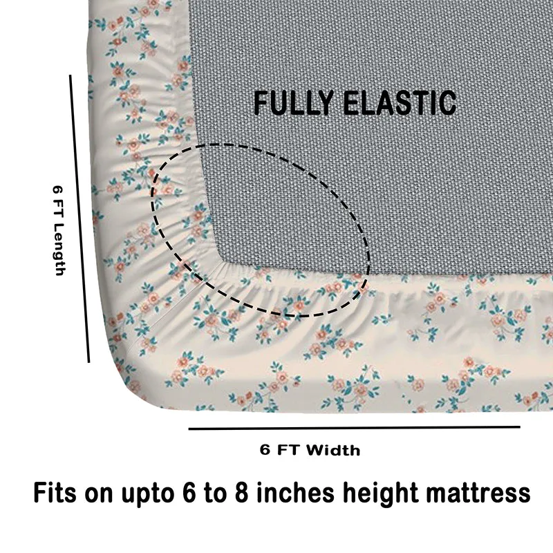 Cornelia Fitted Microfiber Microfiber Bedsheet - 150 GSM media 6