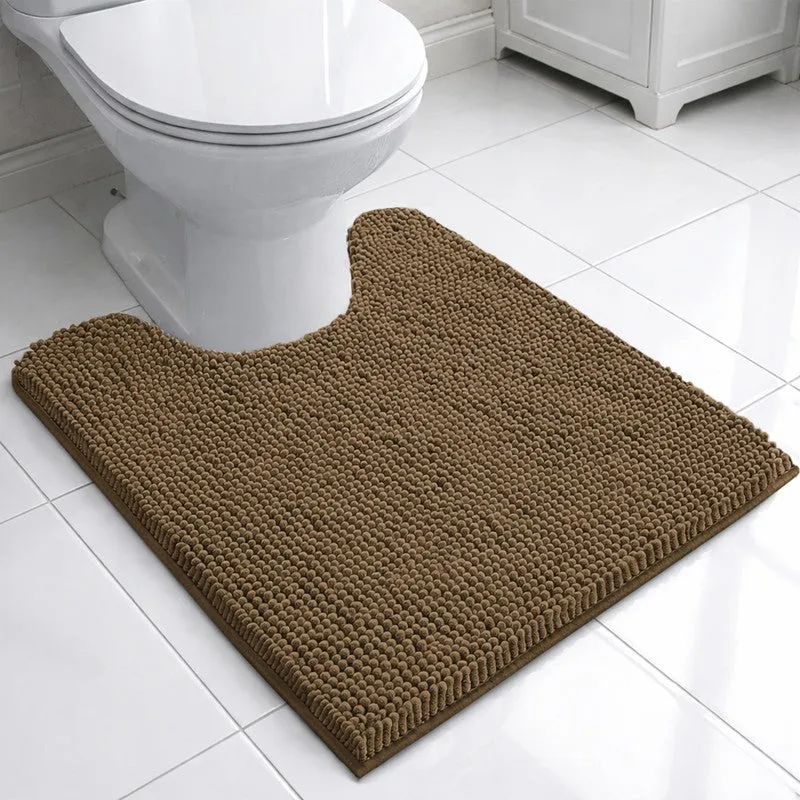 SolidEase Microfiber Bath Mat - Brown media 3