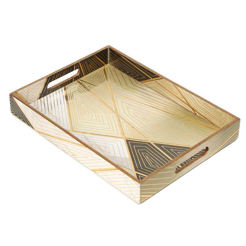 Apex Luxe Enamel Coated Serving Tray media 4