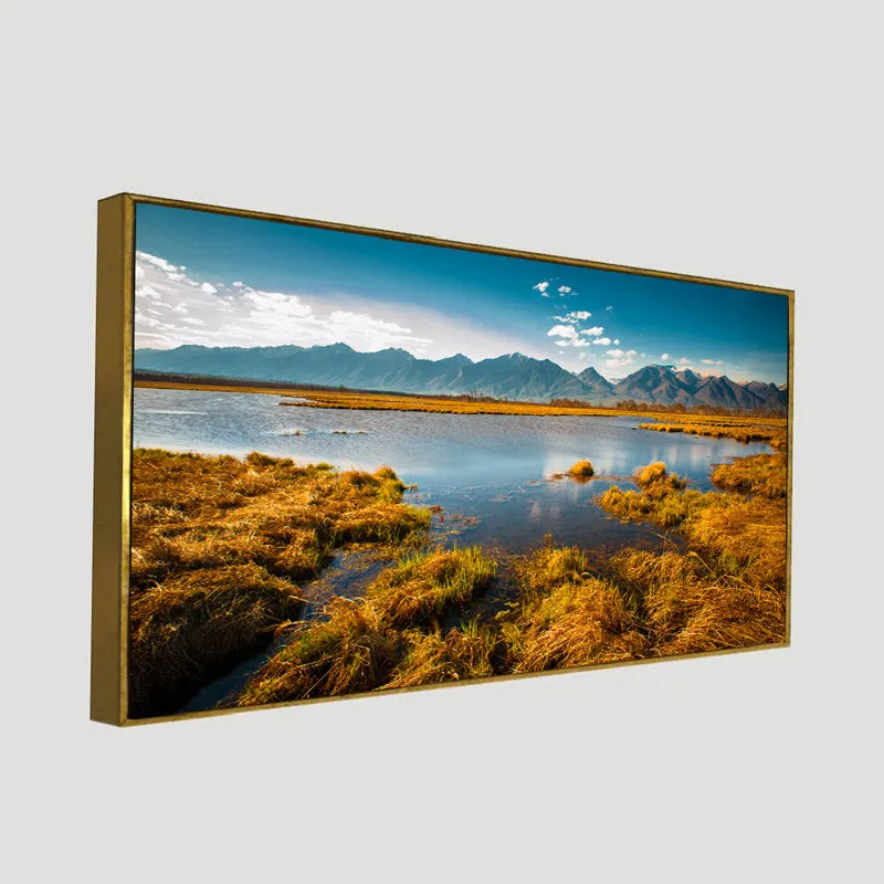 Somehere On Planet Earth Canvas Wall Painting media 4