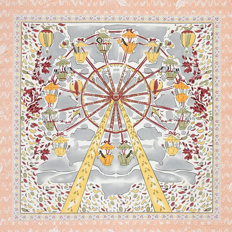 Playday Kids Cotton Bedsheet (Peach) - 160 TC media 5