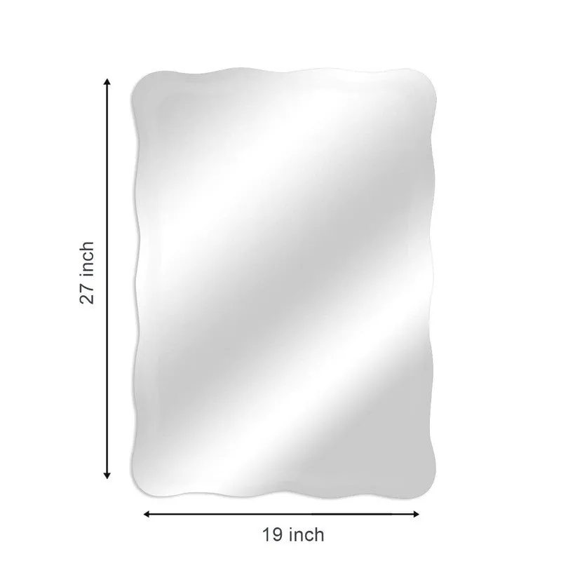 Opularch Glass Frameless Wall Mirror media 6