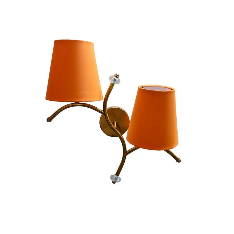 GlowStem Twin Cotton Wall Lamp - Orange media 4