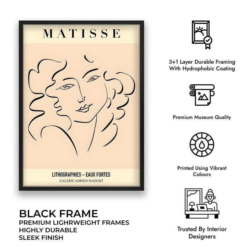 Silent Velour Canvas Wall Painting With Black Frame media 9