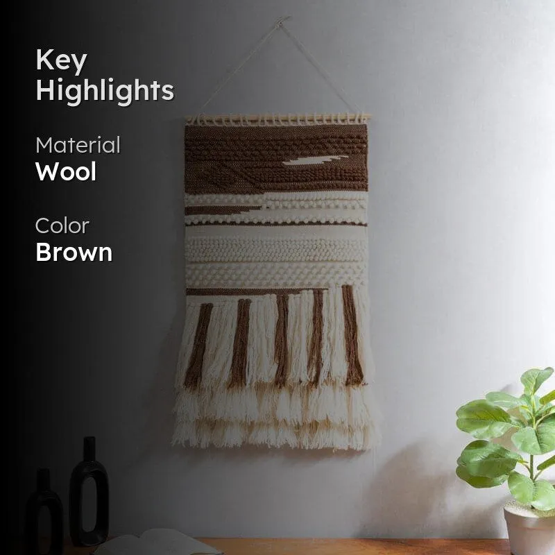 Arlet Woven Wool Wall Hanging media 2
