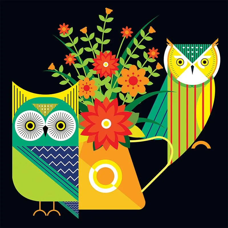 Owlery Art Sipper Water Bottle - 750 mL media 4