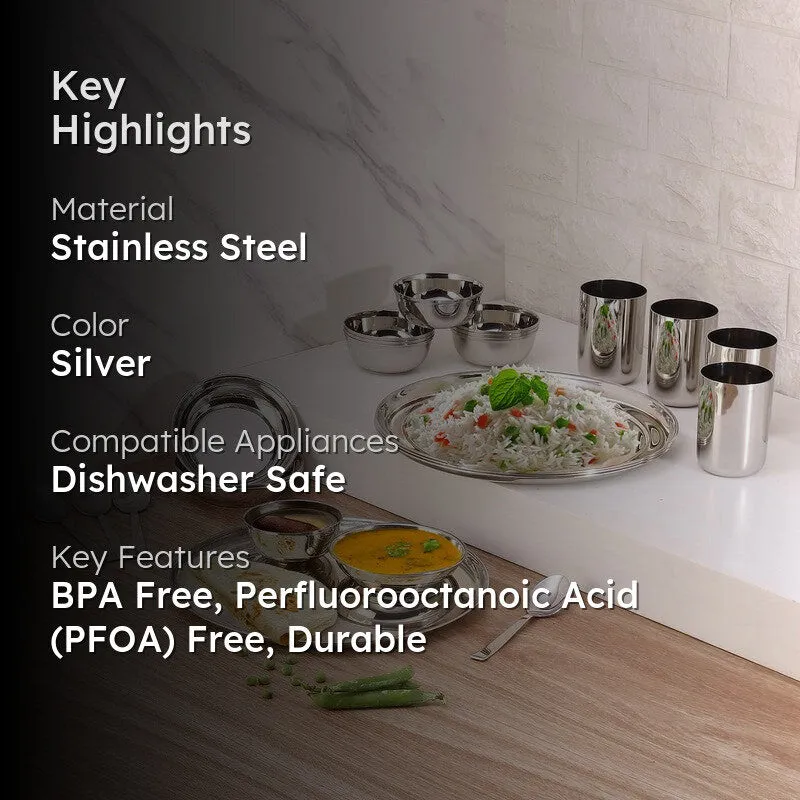 Kraft Clyven Fyora Dinner Set - 24 Piece Set media 2