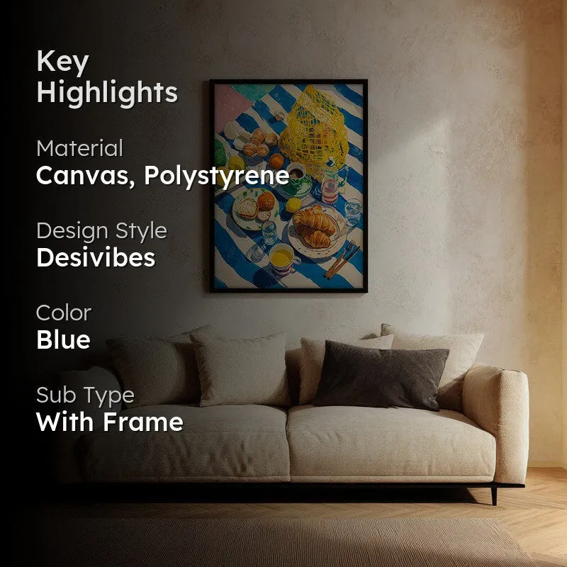 Feastiva Canvas Wall Painting With Black Frame media 2