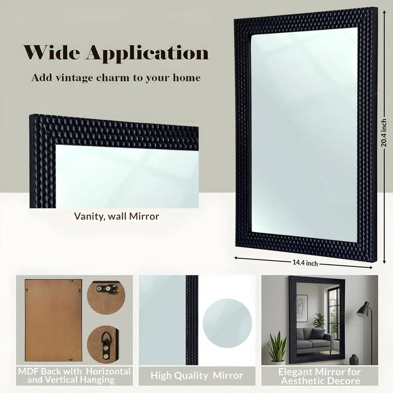 Sleekora Glass Mirror With MDF Frame media 7