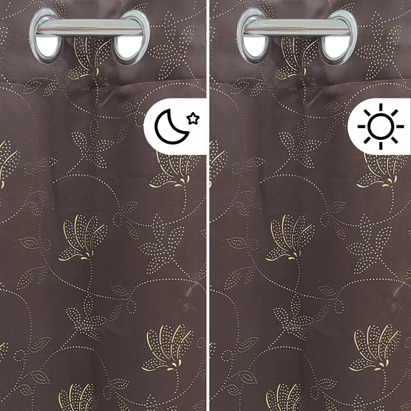 Afton Polyester Blackout Curtain - Set Of Two media 6