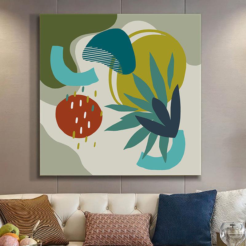 Transpiration Abstract Wall Painting