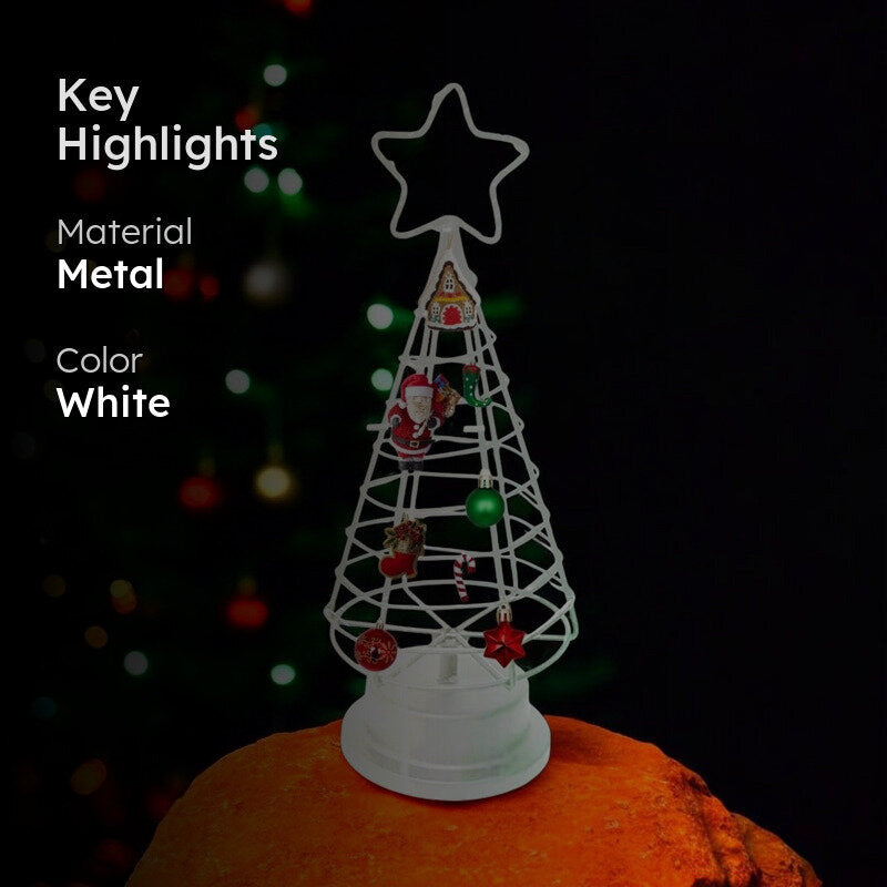 Urban Fir Christmas Ornament - White media 2