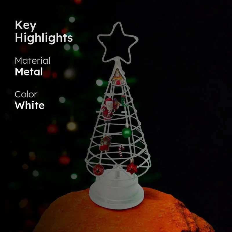Urban Fir Christmas Ornament - White media 2