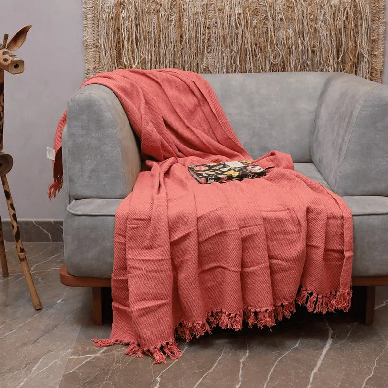 Willow Loom Cotton Throw media 1