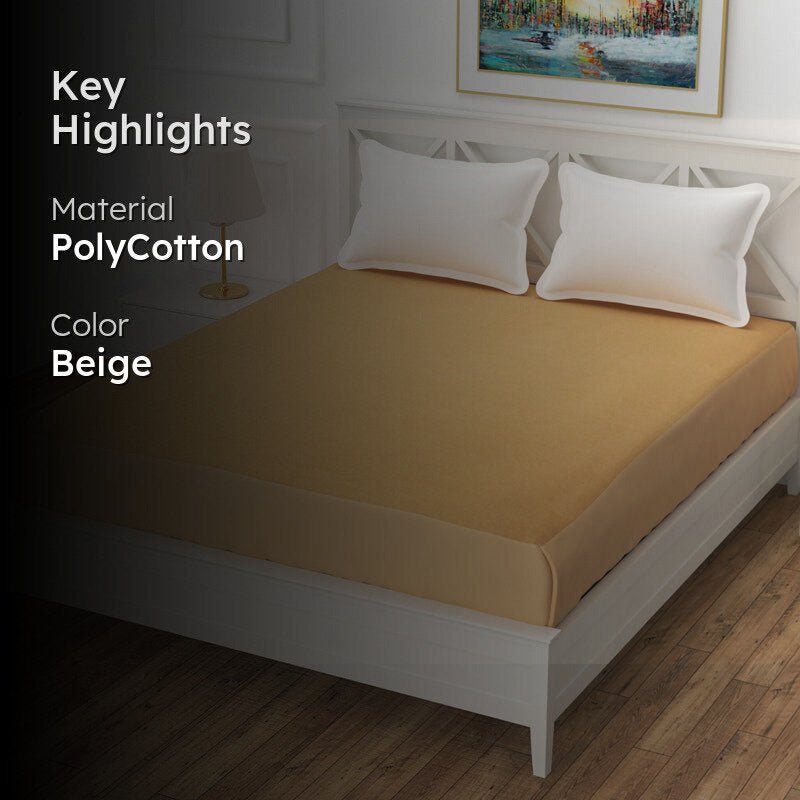 Cloud Guard Mattress Protector - Beige media 2