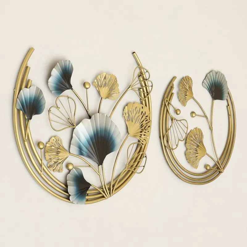 Poseidon Floral Metal Wall Accent media 3