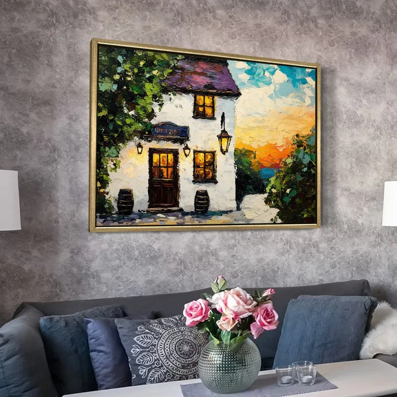 Verandelle Canvas Wall Painting With Frame media 6