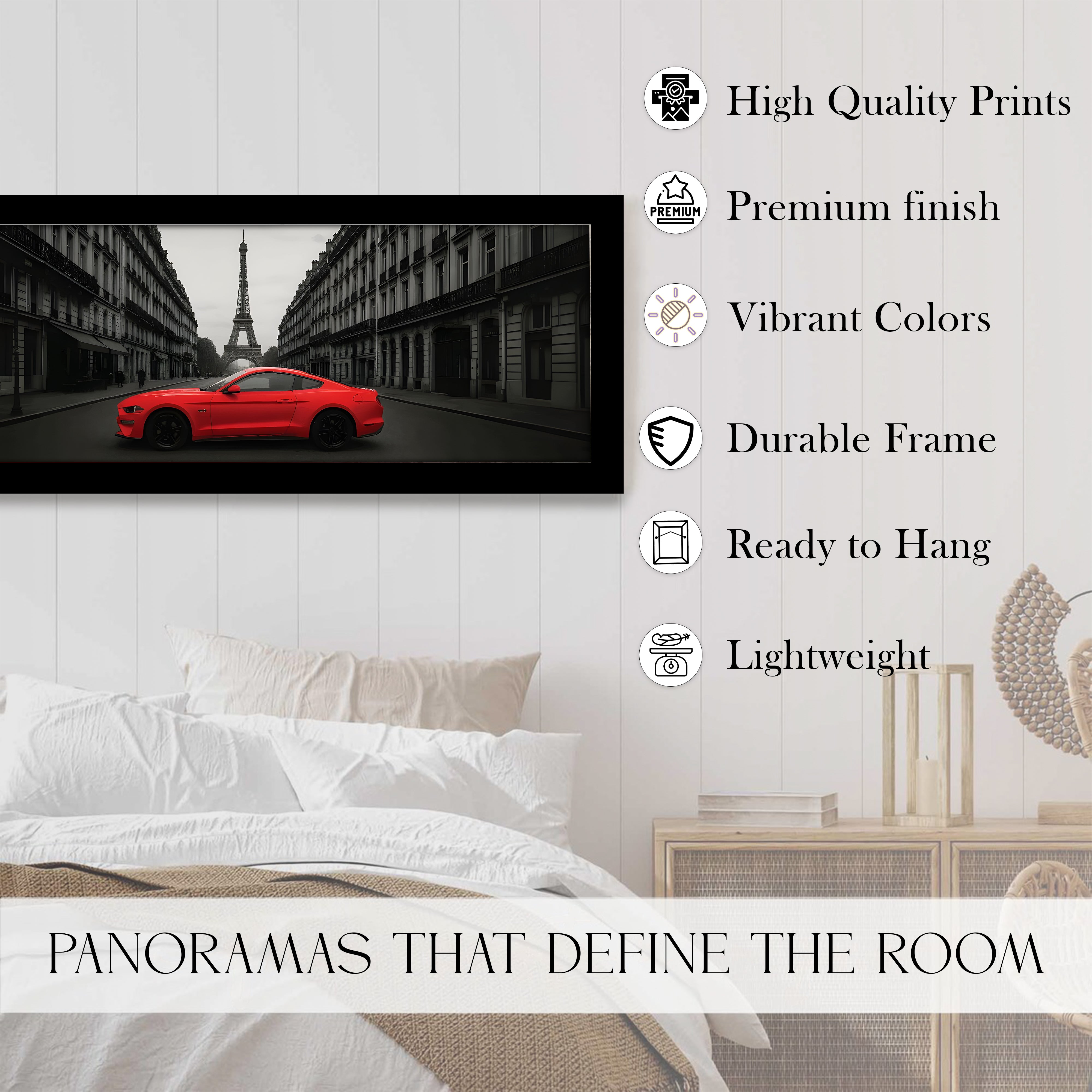 Velaro Luxury Sports Car Wall Painting With Frame media 3