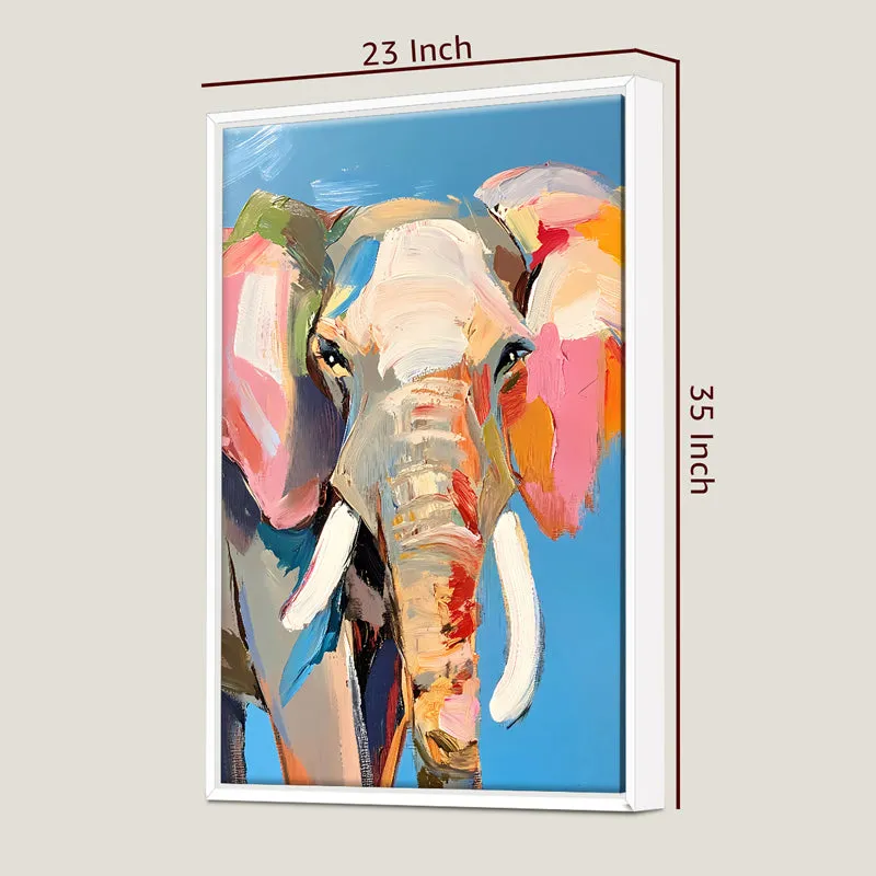 Giant Of Savannah Wall Art With Frame media 7