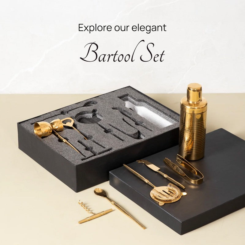 Exquisite Stainless Steel Barware Tools - Eight Piece Set media 4