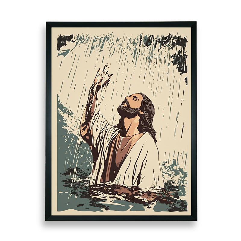 Miracle Of Christ Wall Art With Resin Frame media 8
