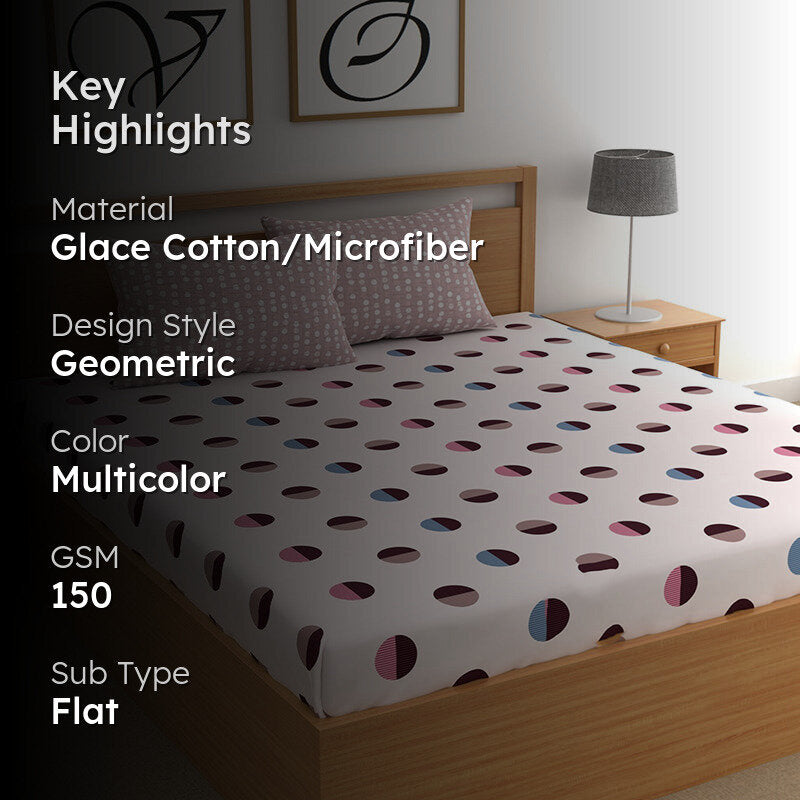 Areta I Microfiber Microfiber Bedsheet - 150 GSM media 2